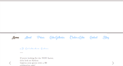 Desktop Screenshot of gemscakes.com